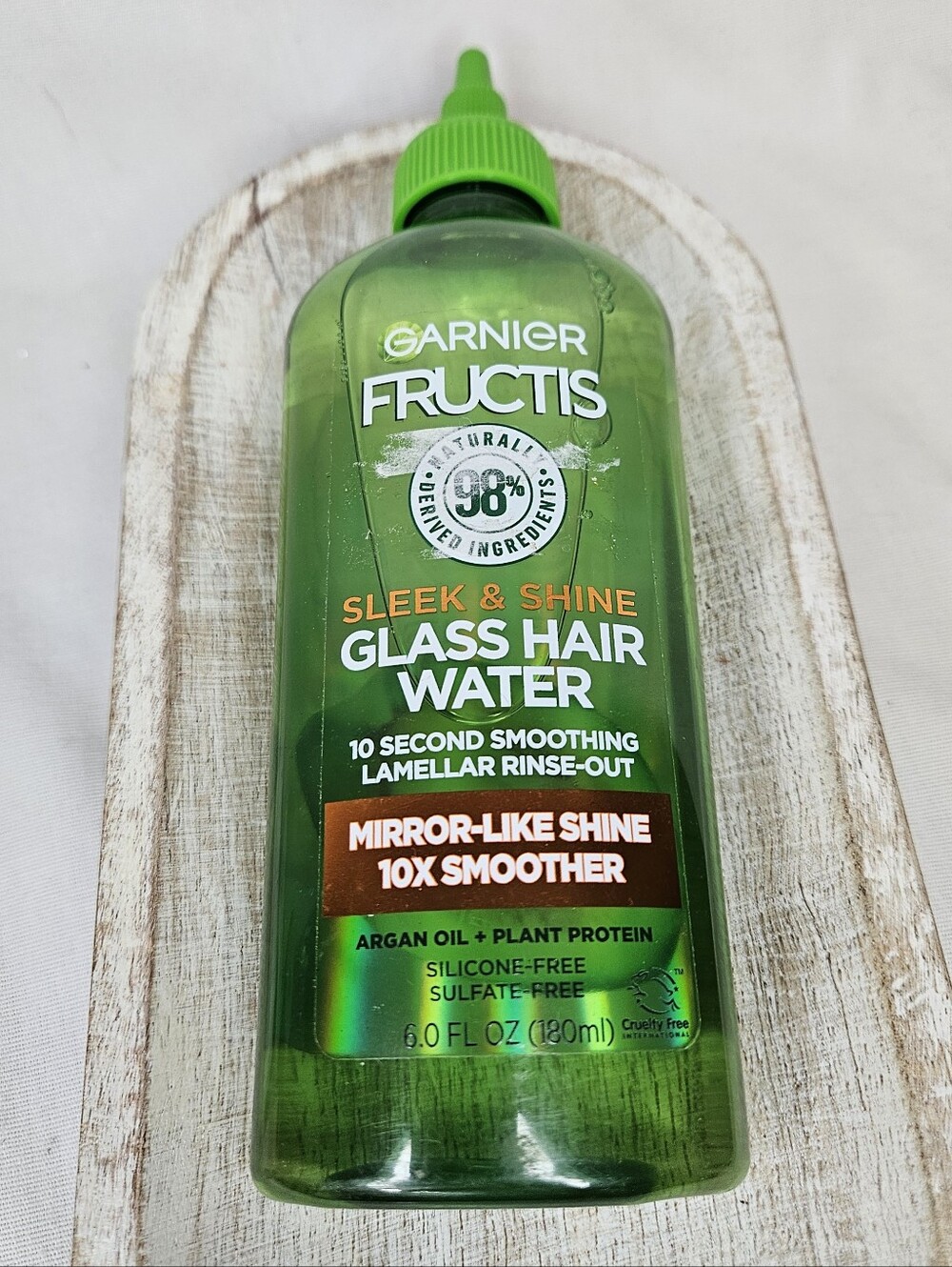 Garnier Fructis Sleek & Shine Glass Hair Water Lamellar Treatment 6oz NWT